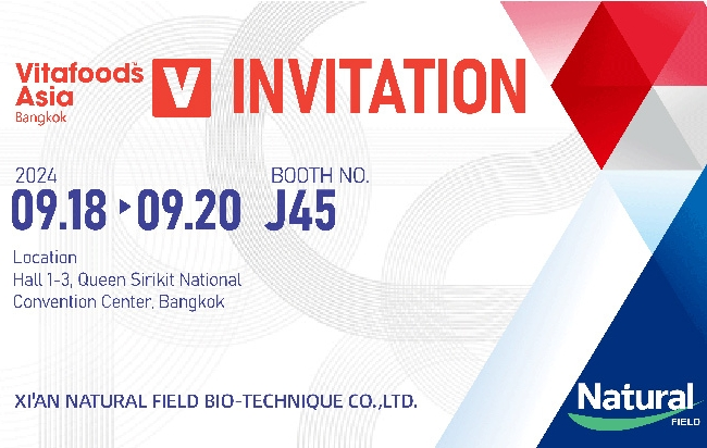 Natural Field примет участие в Vitafoods Asia 2024
